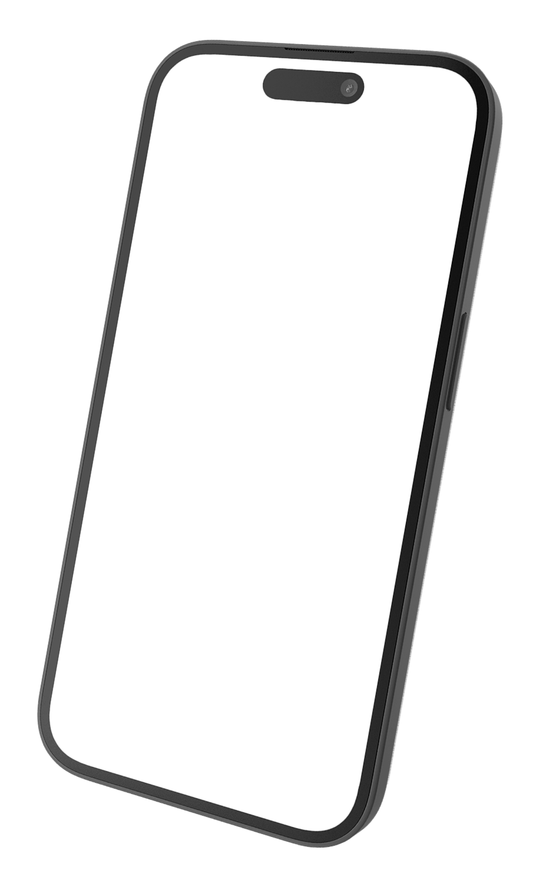 iPhone 15 Black Mock Up