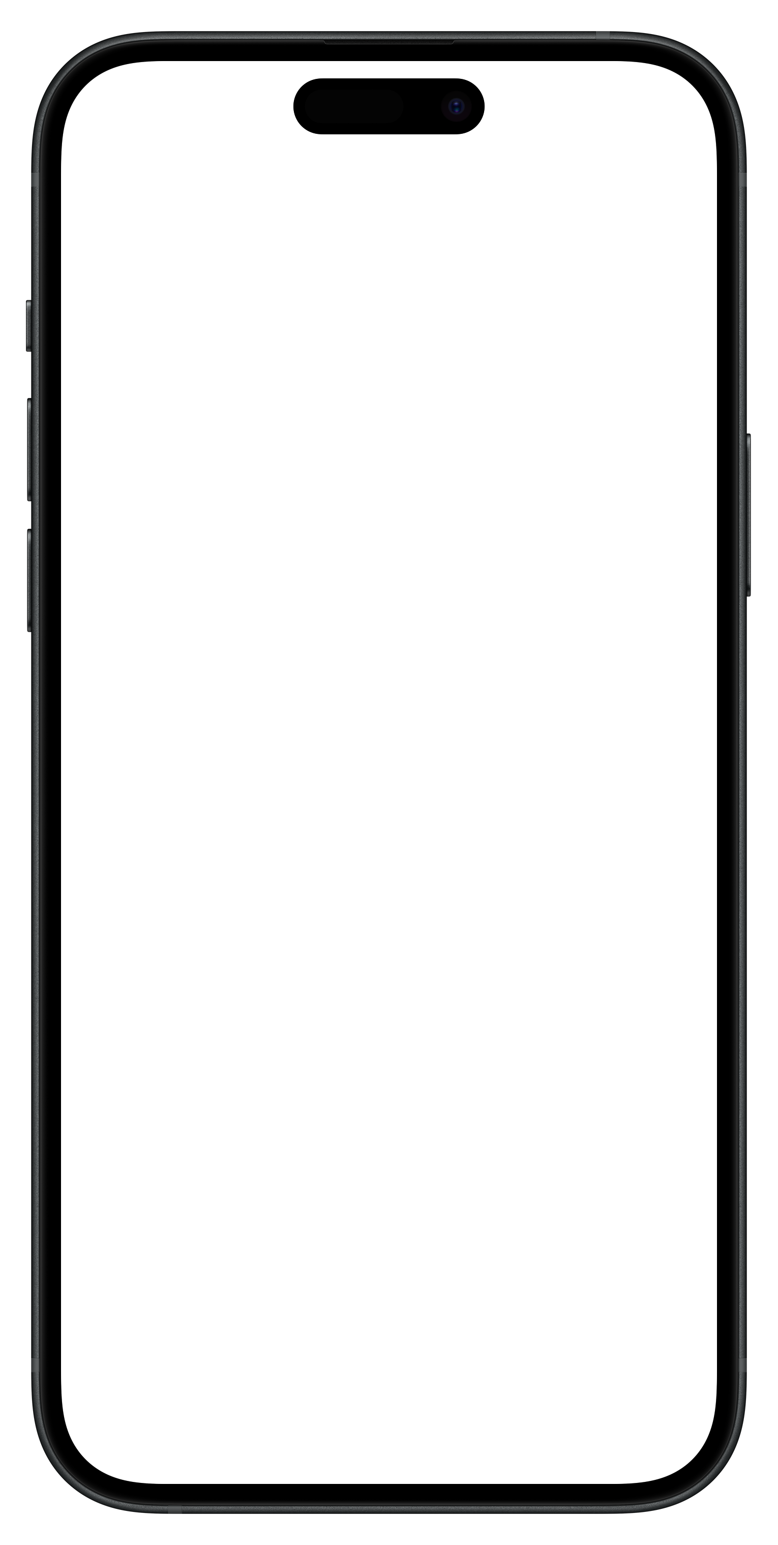 iPhone 15 Plus Black Mock Up